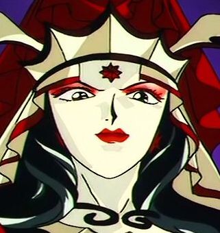 Screenshot of Sailor Moon villain Badiane